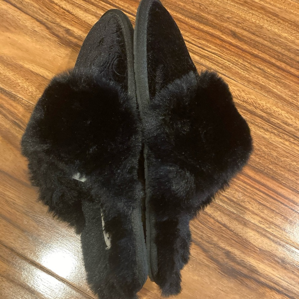 Coach Women's Zuri Slippers Black. Size 6B - Picture 7 of 12